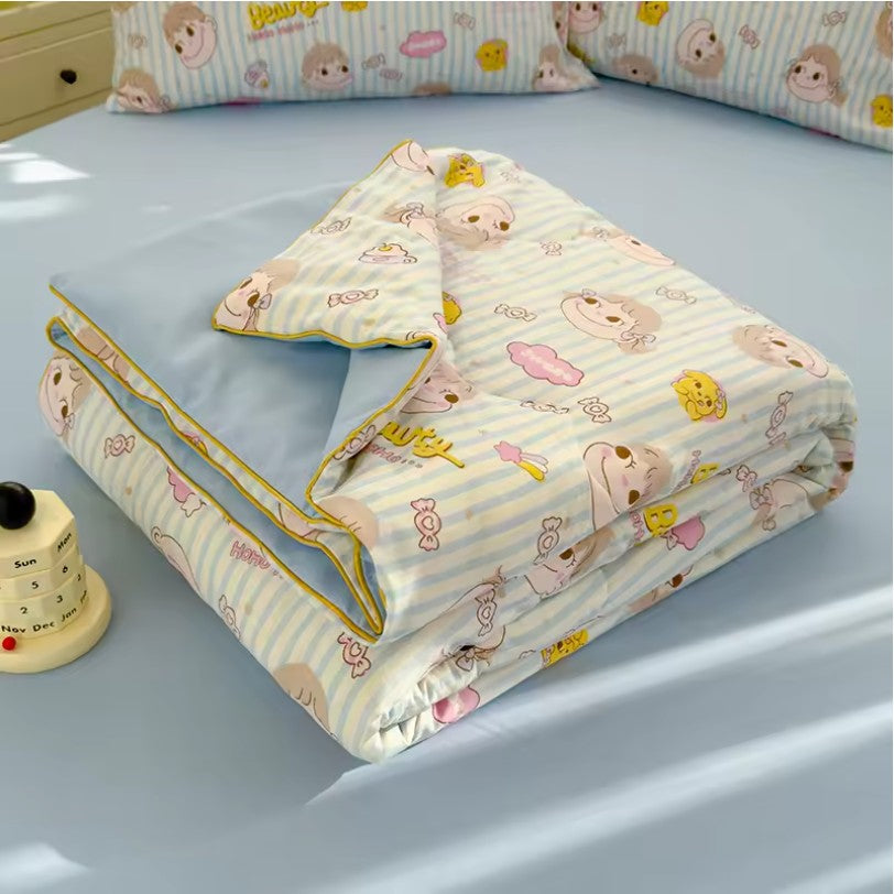 Double Gauze Summer Quilt – Soft & Lightweight Blanket